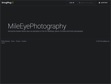 Tablet Screenshot of mileeyephotography.com
